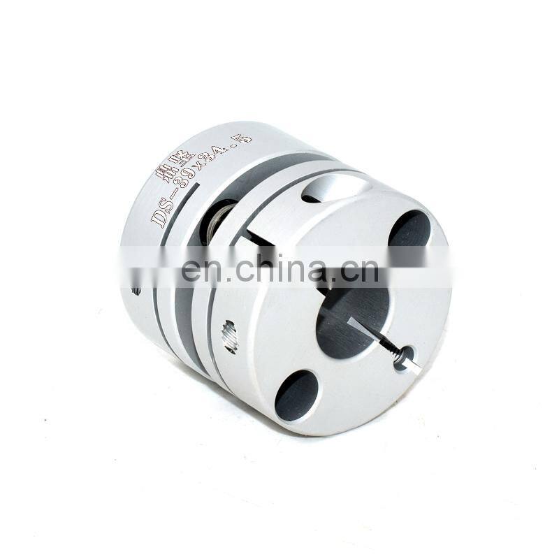 CNC precision turning round coupling with nut and screw