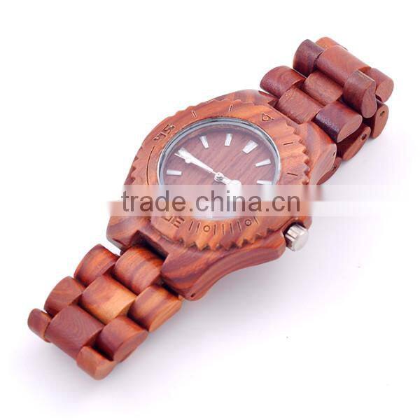 2015 Fashion Brand Wooden Sports Watch alibaba express