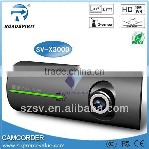 Dual car dvr camera Sd Card up to 32GB