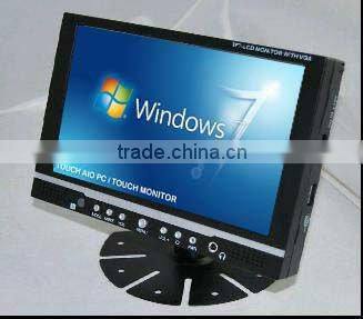 EXW Sell 7INCH Manual Indash Touch Panel With Amplifer Output for Car PC TOUCH SCREEN MONITOR TFT LCD