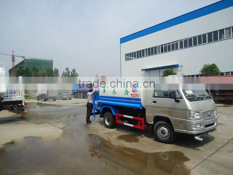 2015 Foton super mini 1.5T water sprinkler for garden