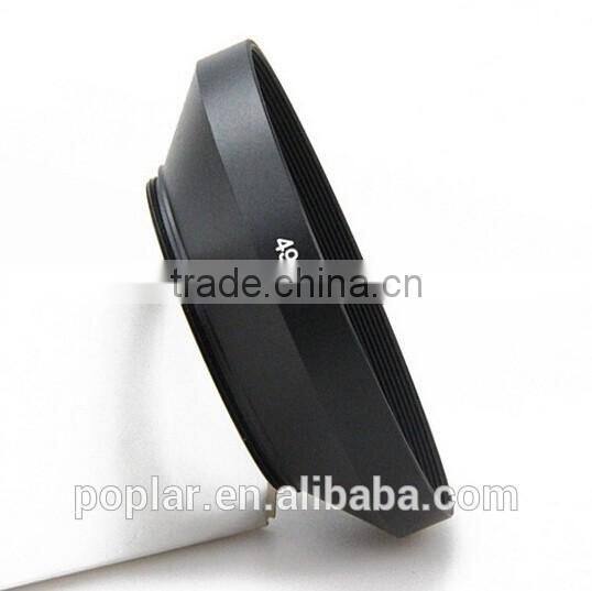 Wide Angle 49mm Metal Lens Hood Cover for Canon Nikon 49mm Filter / Lens