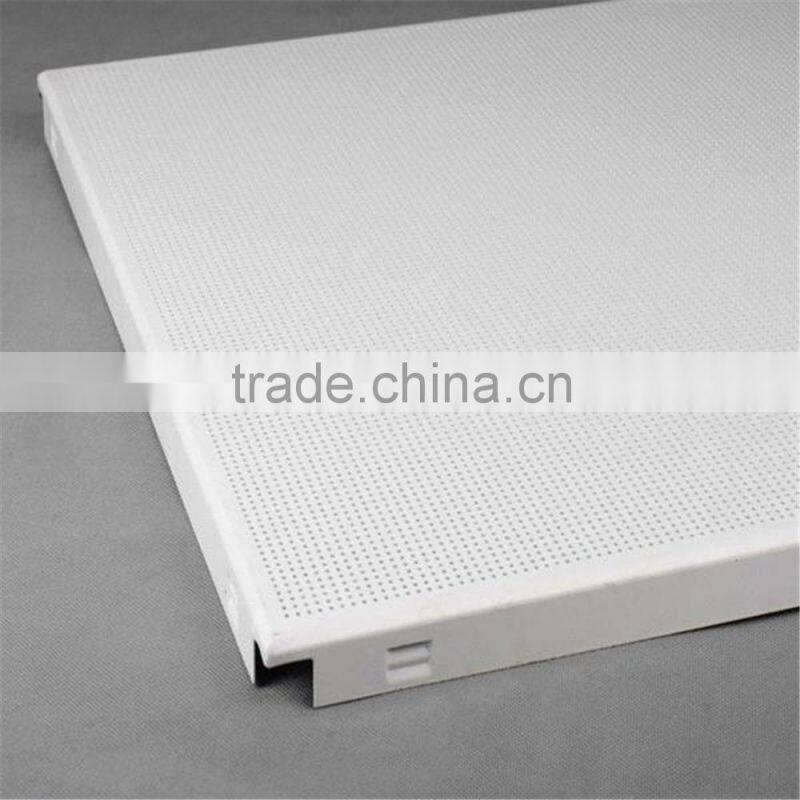 Metal Ceiling System Aluminum Square Clip-in Ceiling Tile