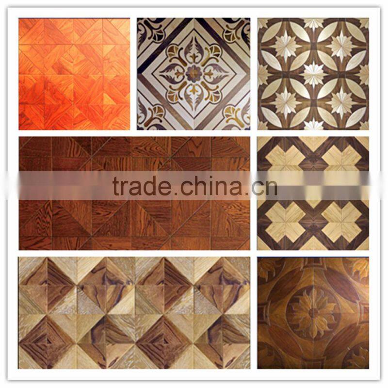 factory cheap price laminate waterproof art parquet wood flooring of shengpai china