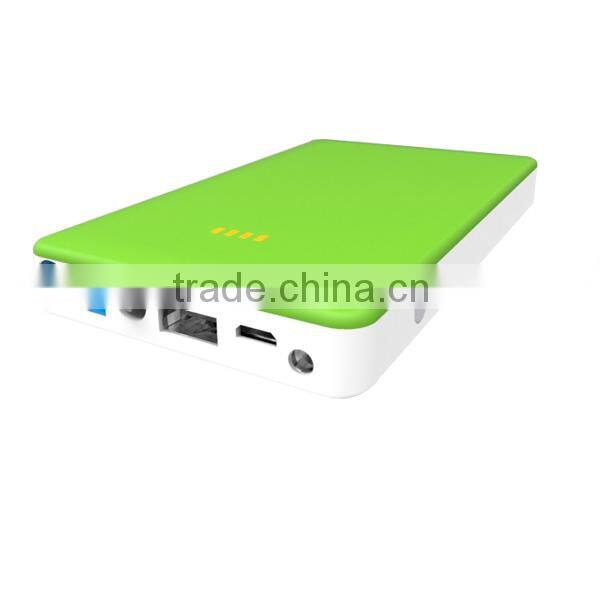2015 hot sale 5400mah car jump starter portable power bank