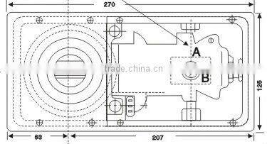 G-001 Hot sale floor spring