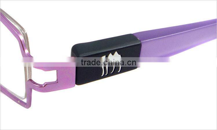 New classic custom made full rim eyewear frames for men and women with changeable temple