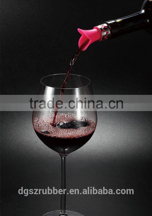 HOT wholesale durable silicone wine bottle stopper