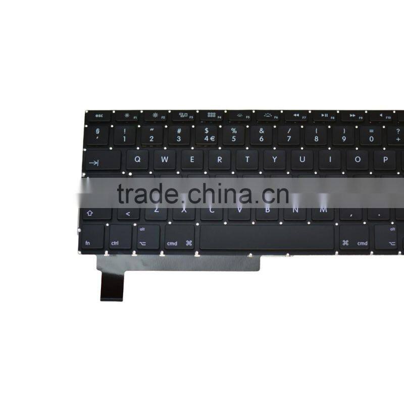 Factory Norwegian Laptop keyboard Replacement For Macbook Pro A1286 2008-2012