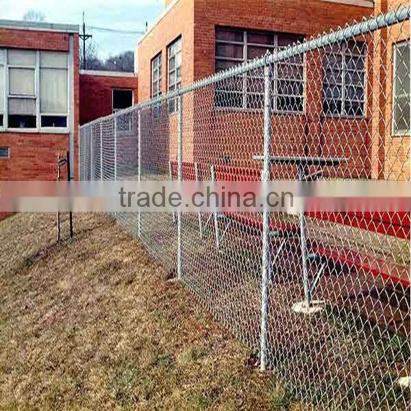 Galvanised chain wire fencing gates
