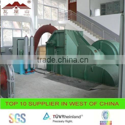 dual jet pelton mini water turbine generator