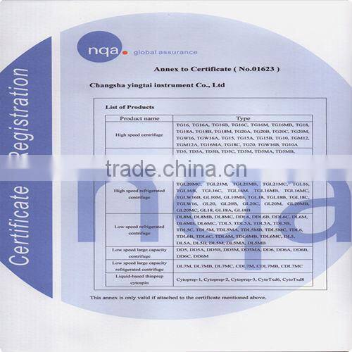 Cytoprep-1 tabletop low-speed smear centrifuge with 4,000rpm