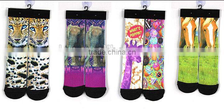 Magnum Graphic Print Stretch Money Stacks Hundreds Bills Sublimated Crew Sock