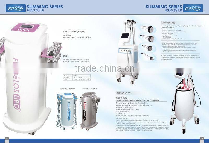 VY-M4 Ultrasound Cavi Lipo RF Beauty Slimming Machine With 6 Head