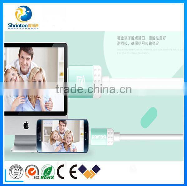 High speed Remax lovely series usb cable charging data cable .