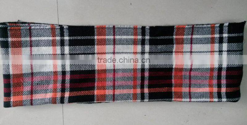 2014 Winter Newest Fashion Popular Classic Plaid Acrylic Knitted Circle Loop Scarf