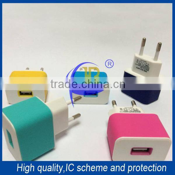 High Quality Custom USB Charger Compatible for iphone/for Samsung/USB Mobile Phone Charger
