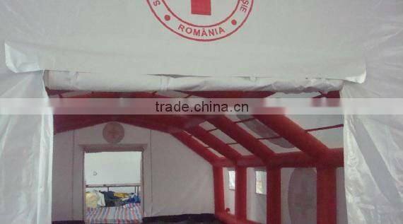 Red cross inflatable medical tent/ medical tents inflatable