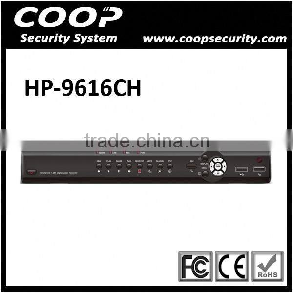 16CH DVR Security Recording System Embedded LINUX HDMI H 264 Stand Alone CCTV DVR