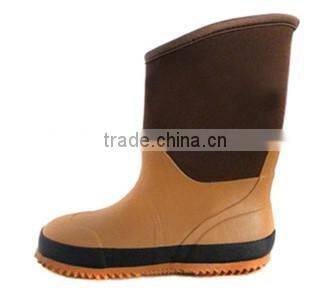 Brown lady half boot