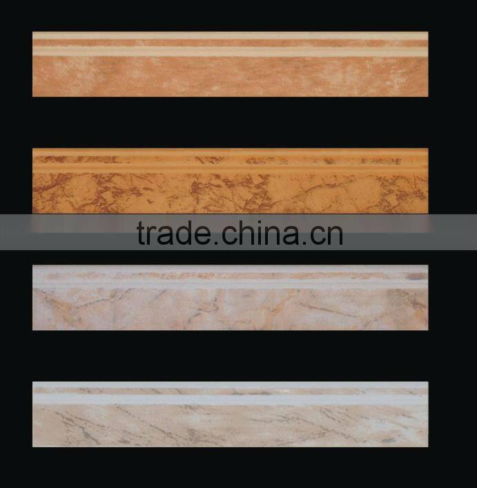 Red Body Ceramic Skirting Tile