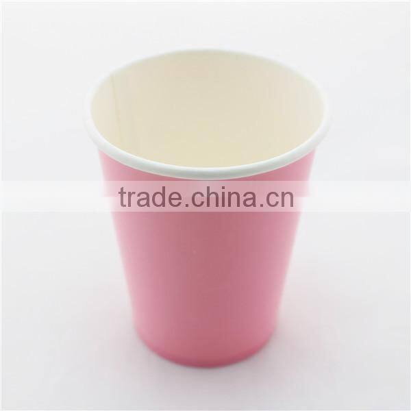 Disposable Solid Blue Drinking Paper Cups for Wedding Usage