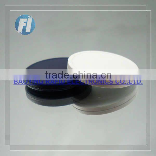 13.56MHZ MF 4K rfid ABS disc tag with hole