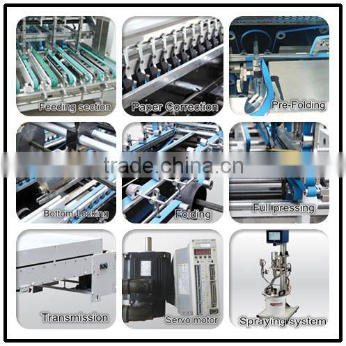 auto parts box packaging naking machine