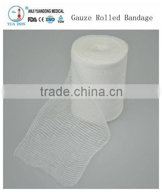 YD30651first aid gauze rolled bandage with CE&FDA&ISO