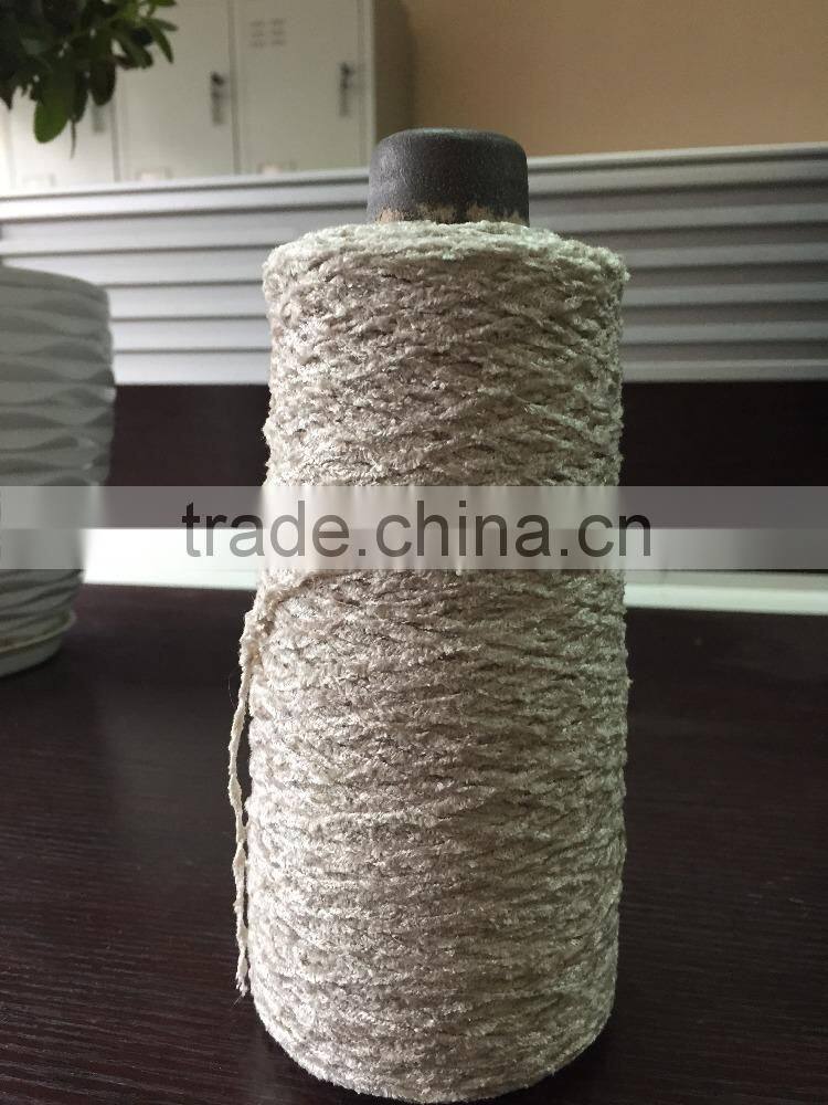 weaving polyester chenille yarnW