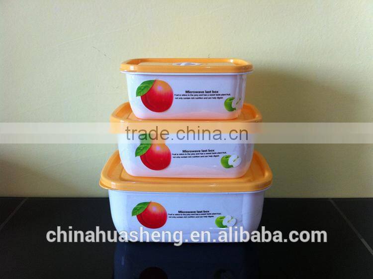 New Products PP Food Grade Storage Container Set factory price