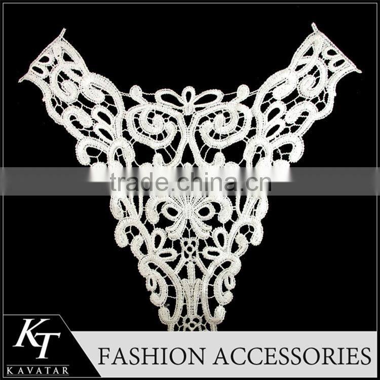 Hot Product Battenburg Lace Border Trim for Garment Trimming Collar