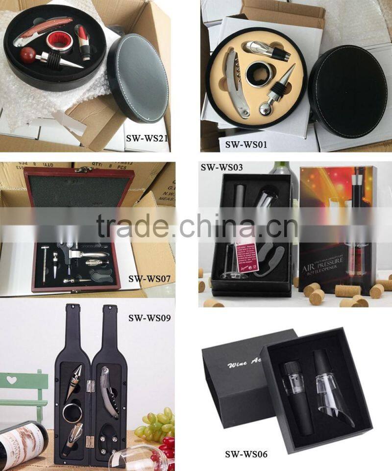 Easy use wine air pressure corkscrew in gift box