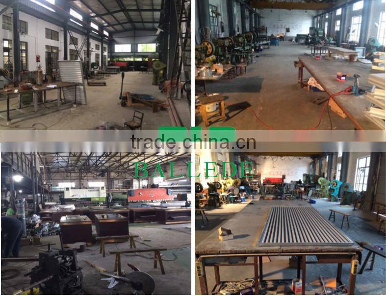 2015 New Design aluminium 100% water proof louver roof