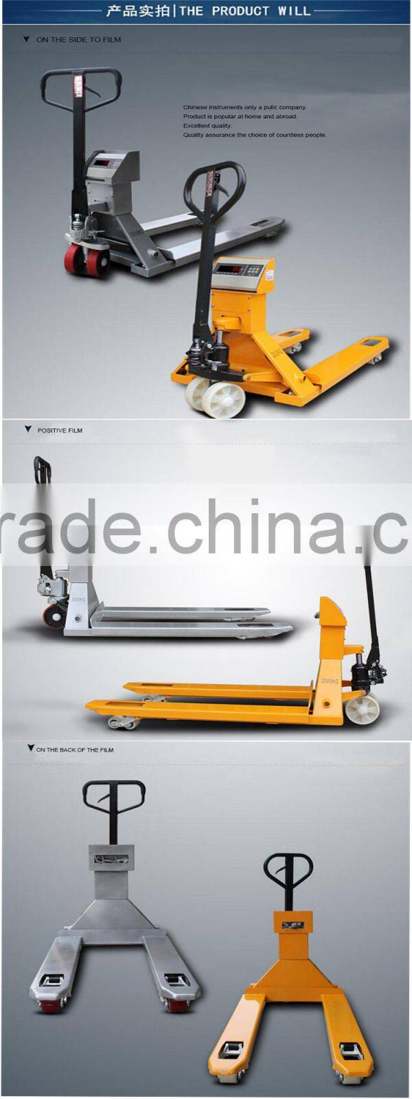 2T Heavy Duty Pallet Jack Weight Scale Manufacturer