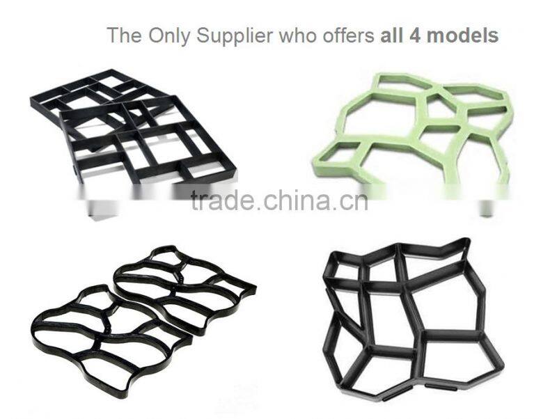 Stamping Rubber Pavement Mold paving block mold concrete pavement mould