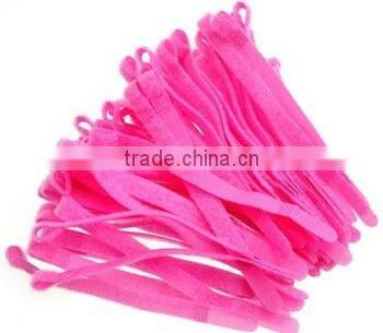 2016 Newest sticky hook loop colorful Back to back wire cable tie