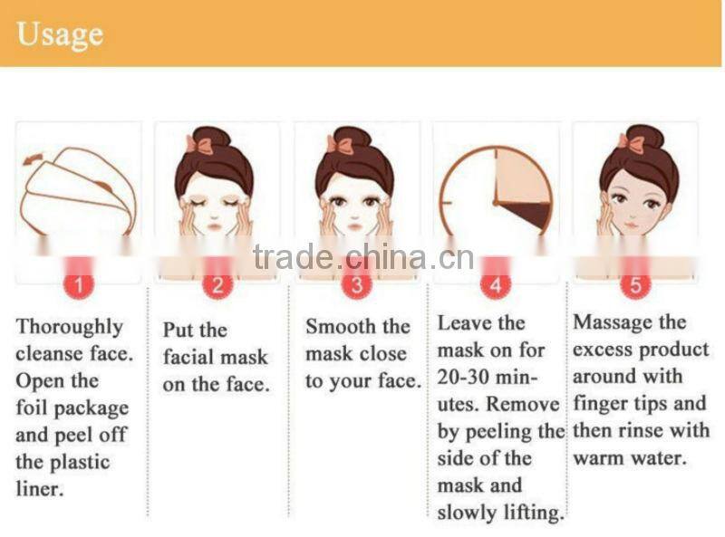 Skin care Face Mask Whitening and Moisturizing and Anti-Aging Milk Collagen Crystal Facial Mask