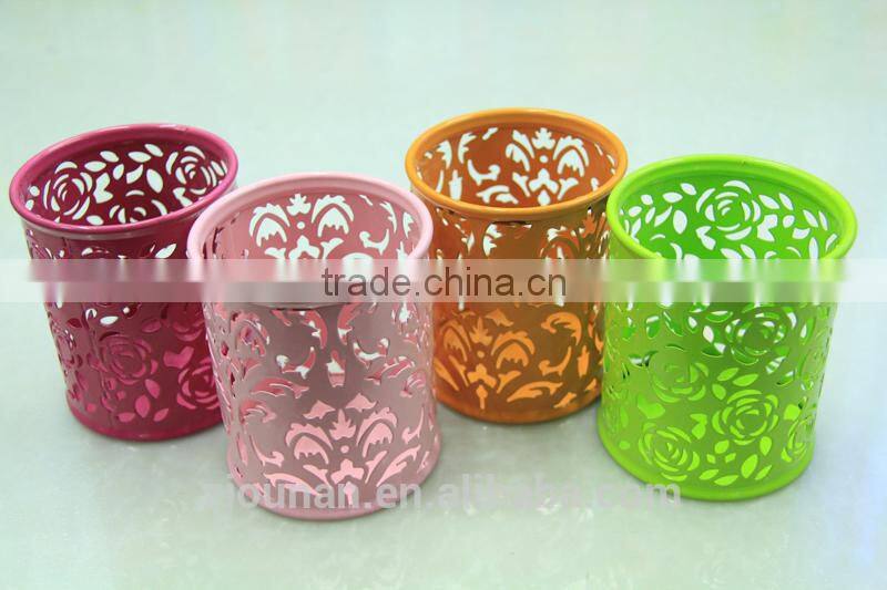 fashion pen mesh pen holder