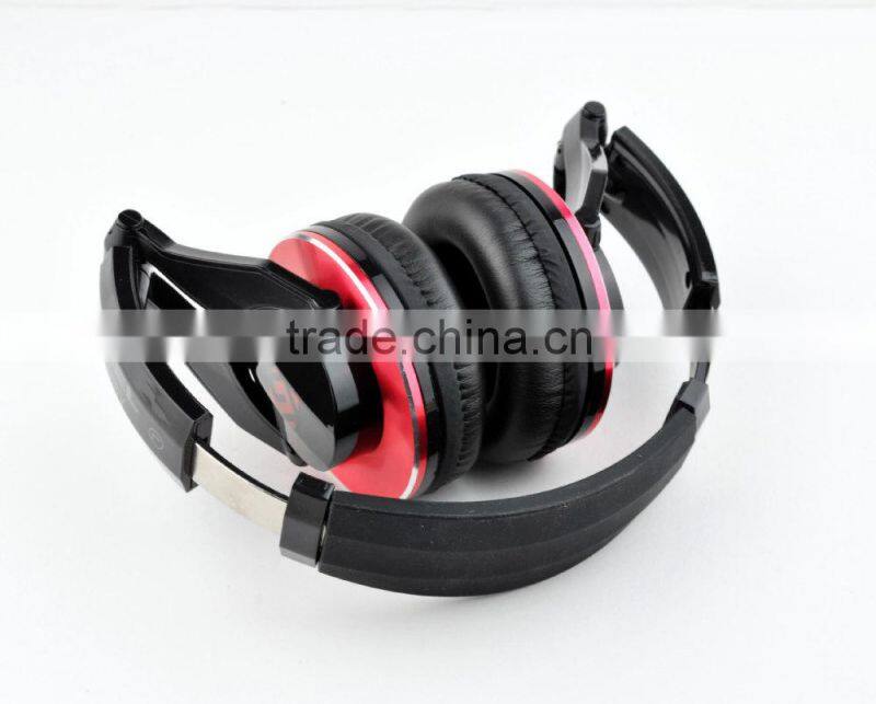 DJ headphone with micphone from china factory wholesales