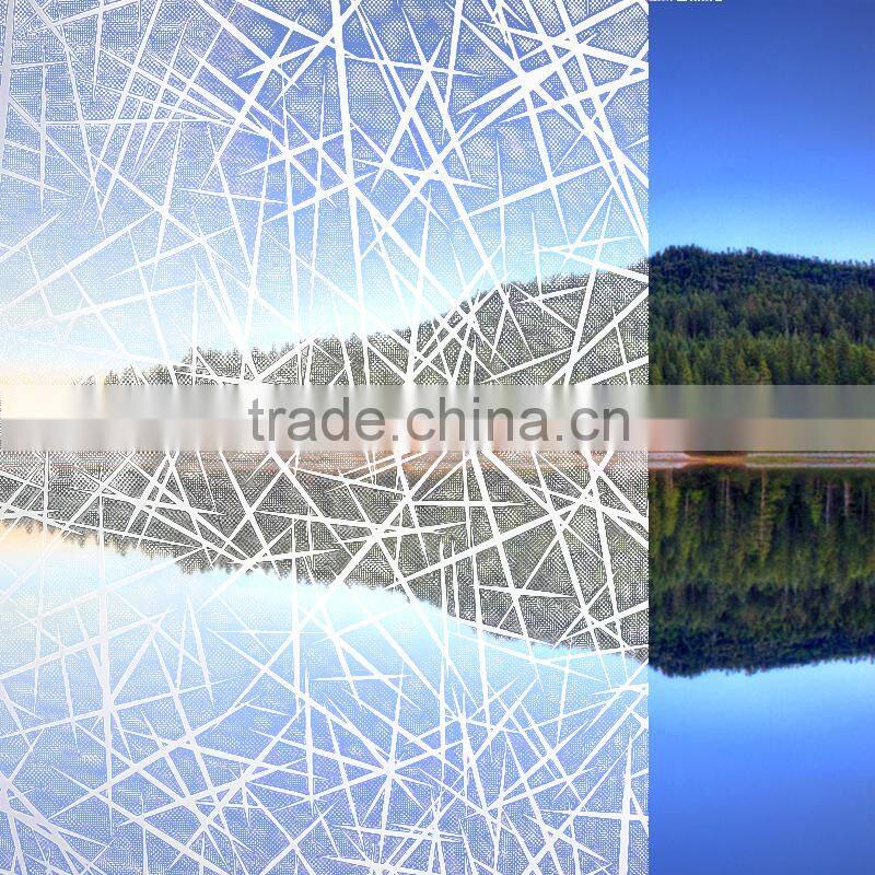 Hot Sale PE blue window glass safety film