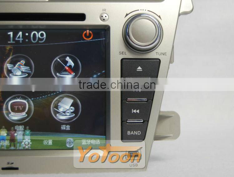 Yotoon Factory Newest 7'' GPS Navigation System Car DVD player Special Use for New Toyota Vios