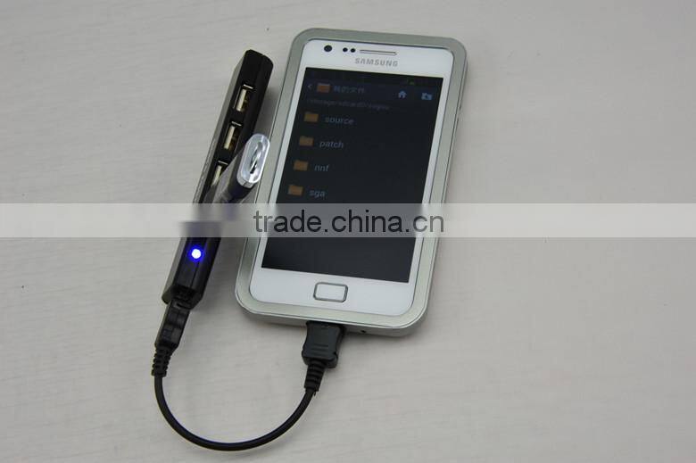 Micro USB Hub USB OTG Extension Adapter for Smartphone and Tablet