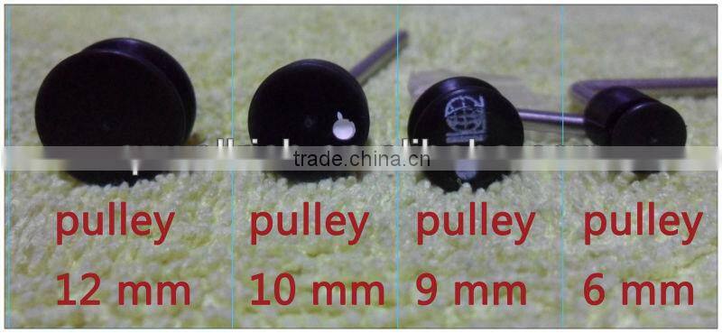 lycra pulley/lycra wheel/lycra guider/lycra yarn guide/lycra rollers