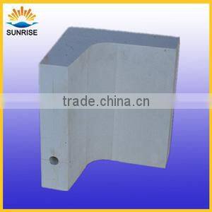 bricks refractory fused cast azs block for glass furnace, AZS--33,36,41