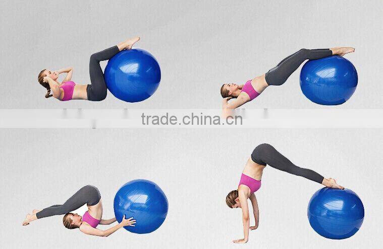 high quality PVC inflatable mum body fitness ball