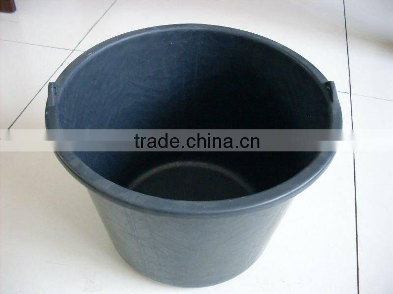 Yellow Plastic Bucket for Grain or Water