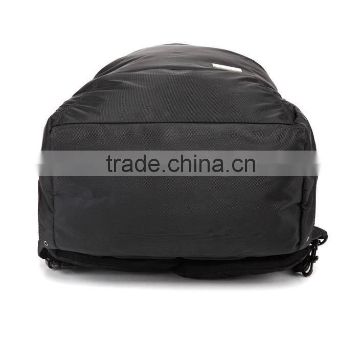 2015 Alibababa China Wholesale Anti-theft Black hiking / school/Sport Backpack