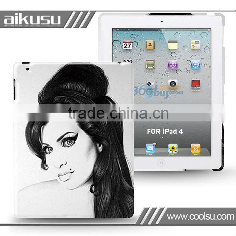 OEM design order!! custom epoxy case for new ipad/ipad4/ipad3