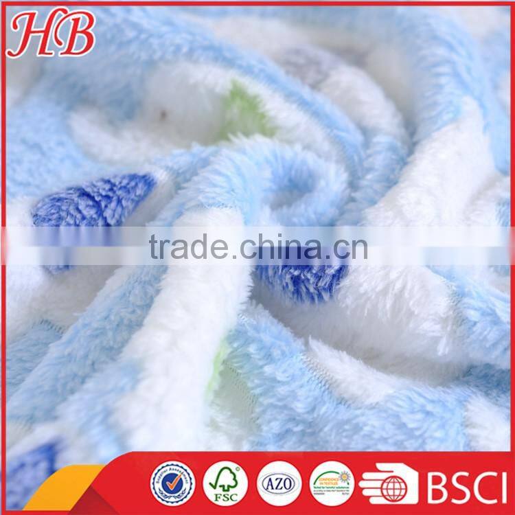 new style vip coral fleece baby blanket with jacquard